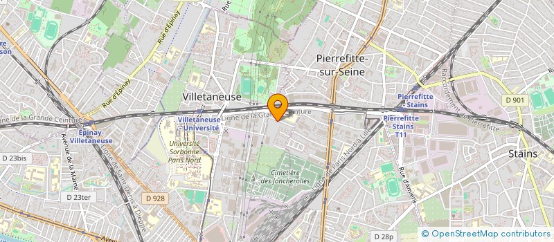 localisation de l'entreprise NAZIR à VILLETANEUSE