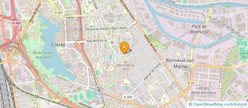 localisation de l'entreprise NAZO TRANSPORT  CRETEIL