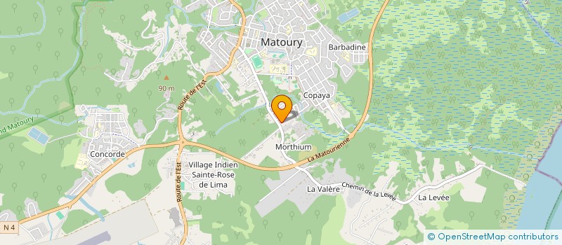 localisation de l'entreprise NAZRA CARLA IMMOBILIER  MATOURY