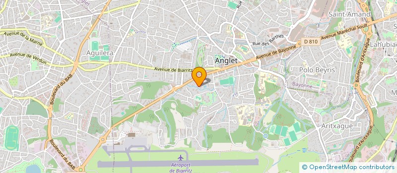 localisation de l'entreprise NAZUTION à ANGLET