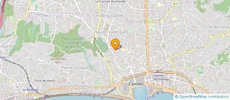localisation de l'entreprise NAZZIA à CANNES