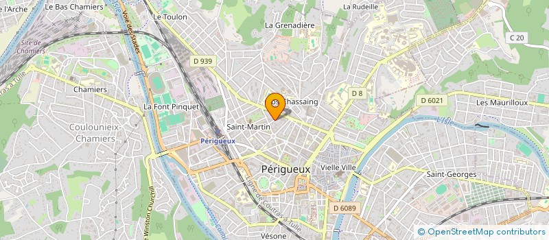 localisation de l'entreprise NB 1984  PERIGUEUX