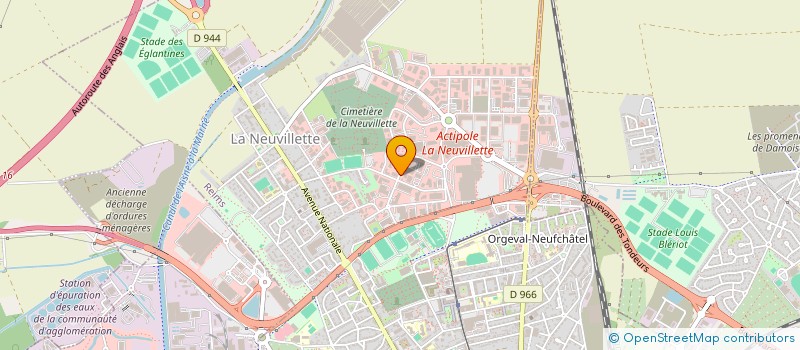 localisation de l'entreprise NB  REIMS