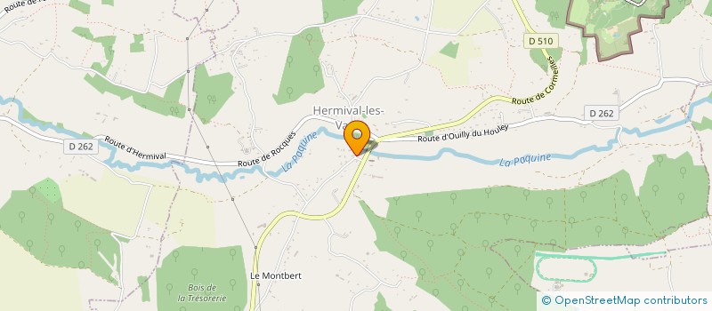 localisation de l'entreprise NB  HERMIVAL-LES-VAUX