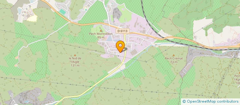 localisation de l'entreprise NB AUTO  MONTREDON-DES-CORBIERES