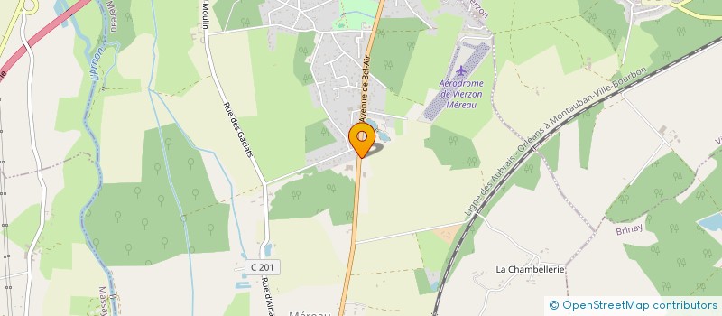 localisation de l'entreprise NB AUTOMOBILES  MEREAU