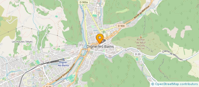 localisation de l'entreprise NB BOUTIQUE à DIGNE-LES-BAINS