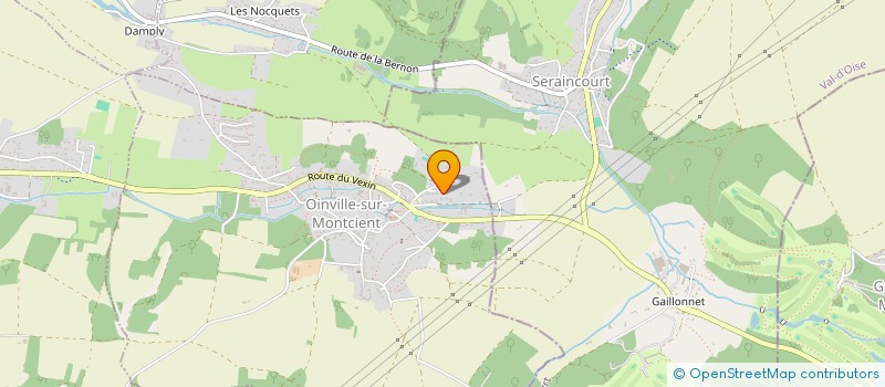 localisation de l'entreprise NB BROKERAGE  OINVILLE-SUR-MONTCIENT