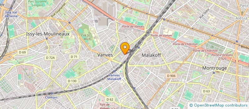 localisation de l'entreprise NB COMPAGNIE à VANVES