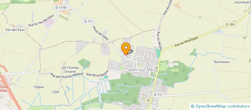 localisation de l'entreprise NB CONCEPT à SAINT-MEDARD-D'AUNIS