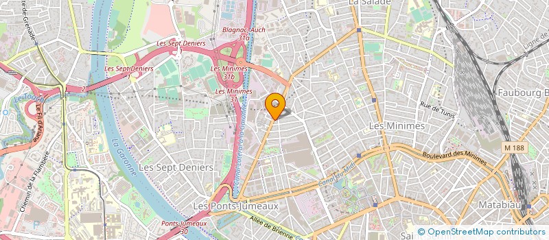 localisation de l'entreprise NB CONNECT à TOULOUSE