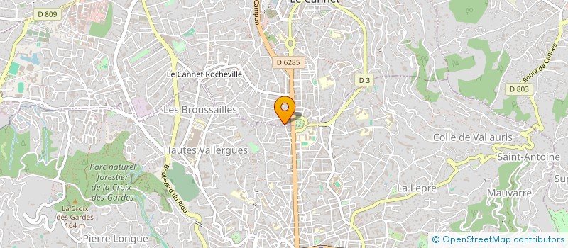localisation de l'entreprise NB CONSEIL à LE CANNET