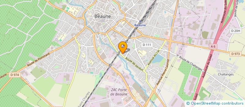 localisation de l'entreprise NB CONSEIL à BEAUNE