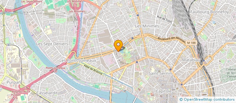 localisation de l'entreprise NB CONSEILS à TOULOUSE