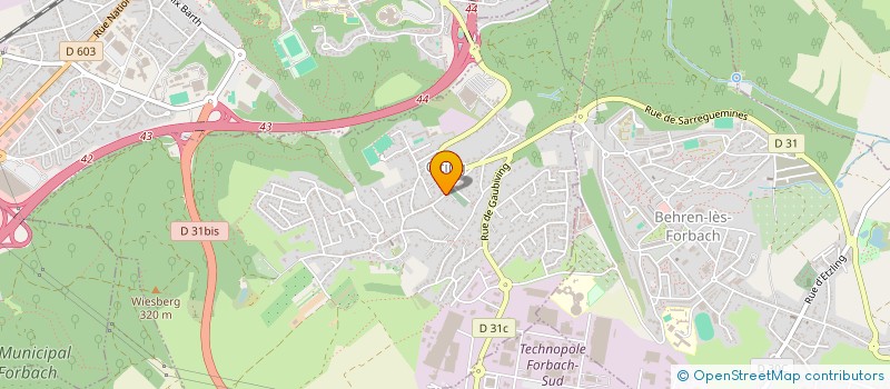 localisation de l'entreprise NB CONSTRUCTION  TING