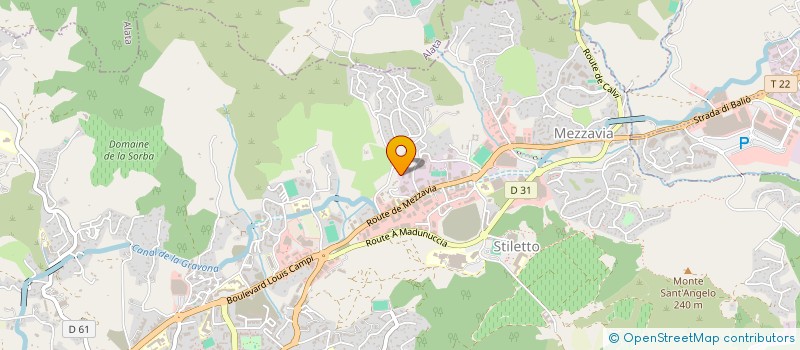 localisation de l'entreprise NB CONSULT  AJACCIO