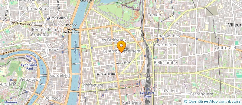 localisation de l'entreprise NB DEVELOPPEMENT CONSEIL  LYON