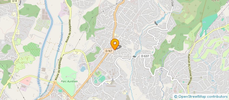 localisation de l'entreprise NB DIFFUSION à FREJUS