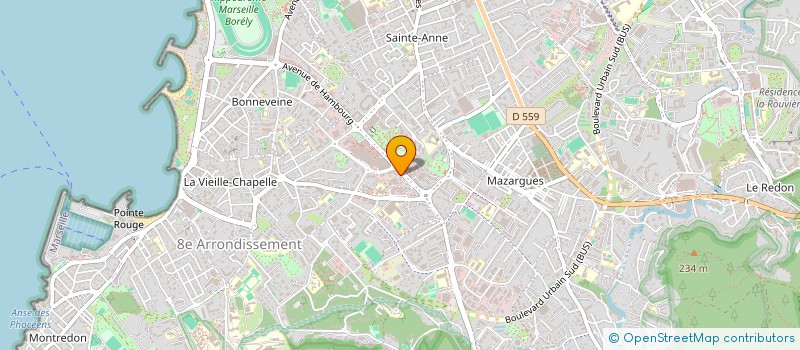 localisation de l'entreprise NB DISTRIBUTION à MARSEILLE