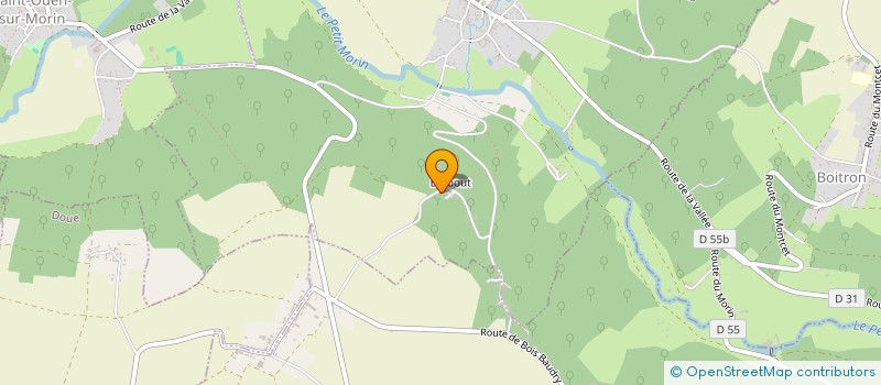 localisation de l'entreprise NB ENTREPRISE  ORLY-SUR-MORIN