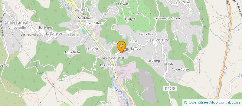 localisation de l'entreprise NB ENTREPRISE à CONTES