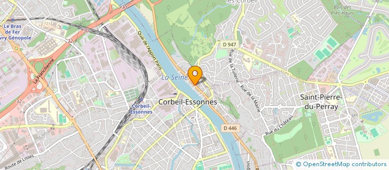 localisation de l'entreprise NB'' ENVIRONNEMENT à CORBEIL-ESSONNES