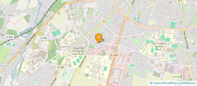 localisation de l'entreprise NB FINANCES à AMIENS