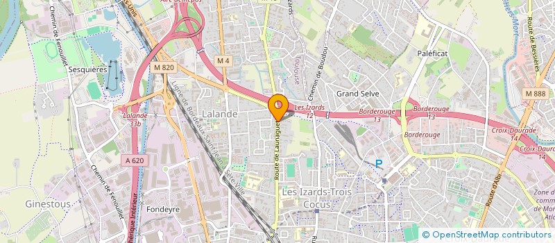 localisation de l'entreprise NB FINANCES à TOULOUSE