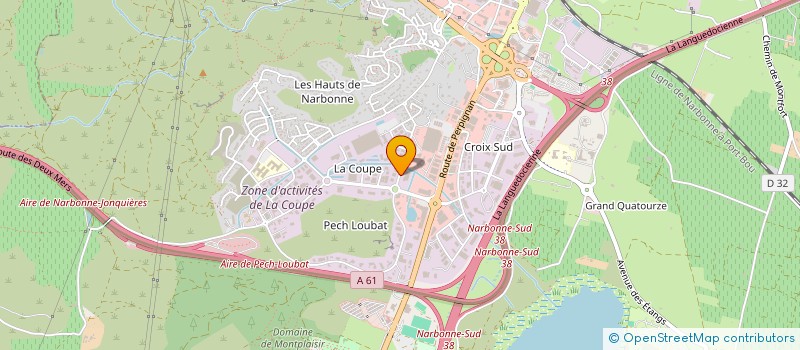 localisation de l'entreprise NB HOLDING  CONCORES