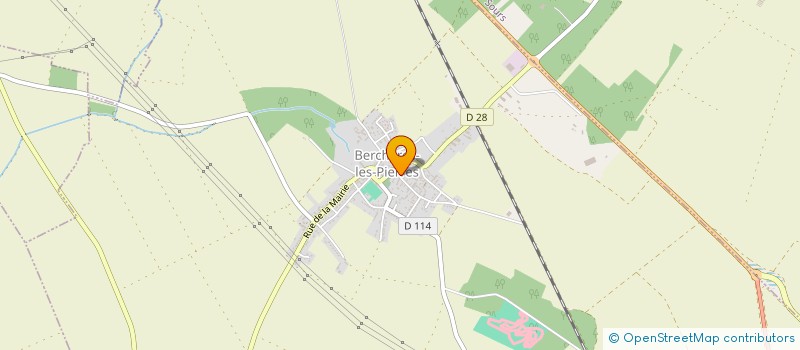 localisation de l'entreprise NB HOLDING à BERCHERES-LES-PIERRES