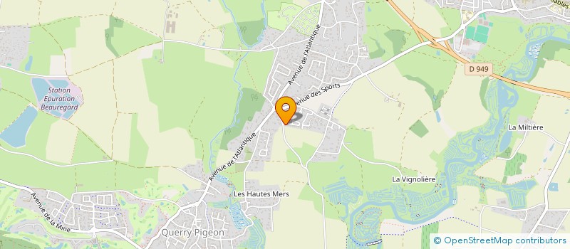 localisation de l'entreprise NB MDBIMMO à LES SABLES-D'OLONNE