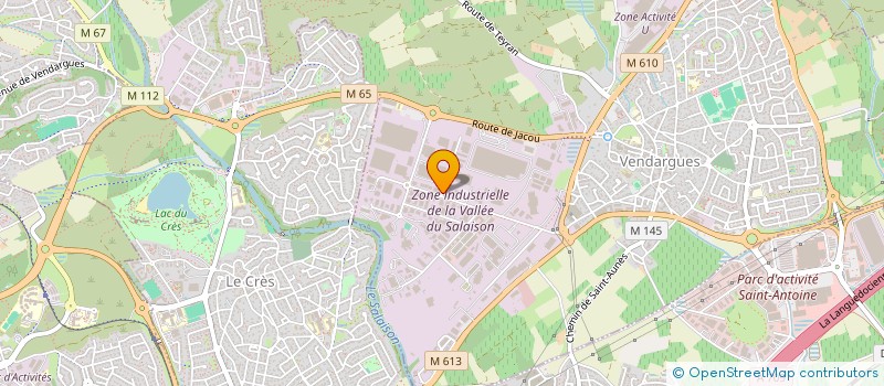 localisation de l'entreprise NB MEUBLES à VENDARGUES