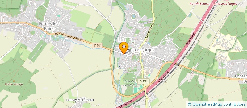 localisation de l'entreprise NB RENOVATION à BRIIS-SOUS-FORGES