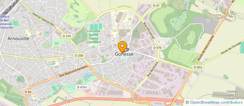 localisation de l'entreprise NB RENOVATION  LOUVRES