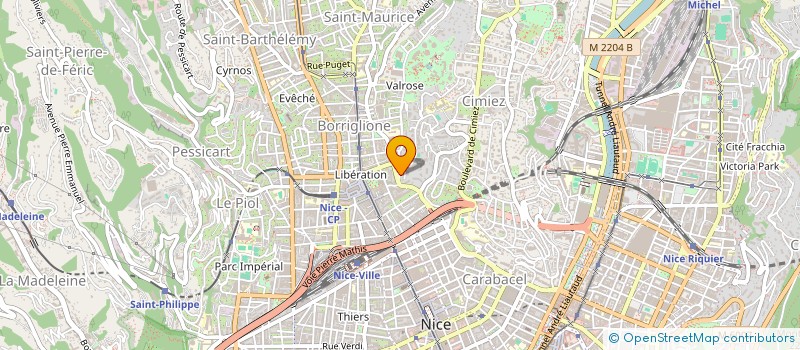 localisation de l'entreprise NB RIVIERA EXPERTISE  NICE