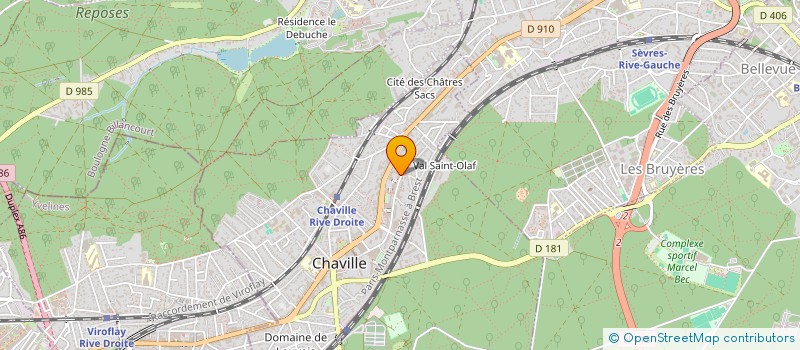 localisation de l'entreprise NB ROAD TRANSPORTS à CHAVILLE