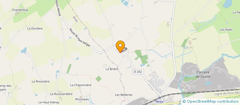 localisation de l'entreprise NB TERRACYCLE à LIVET