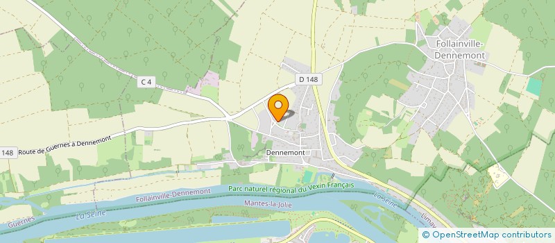 localisation de l'entreprise NB TP  LIMAY