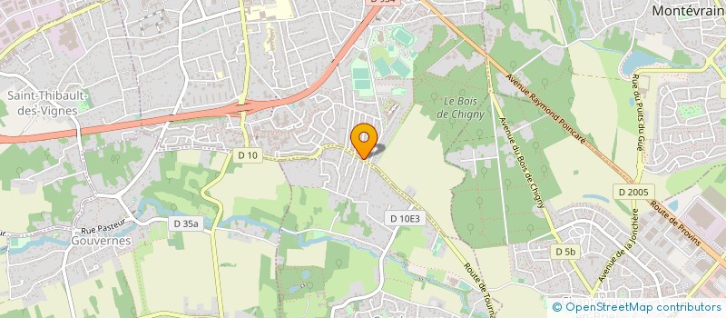 localisation de l'entreprise NB TRANSFERT  LAGNY-SUR-MARNE