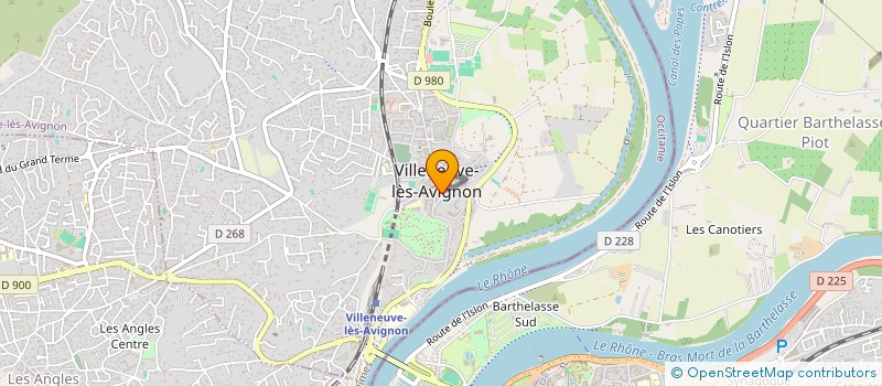 localisation de l'entreprise NB & XB  VILLENEUVE-LES-AVIGNON