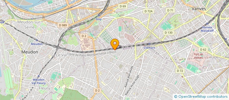 localisation de l'entreprise NB ZEN EQUITY à CLAMART