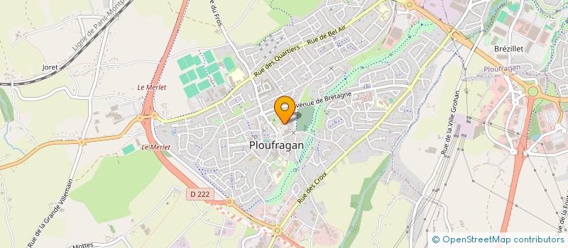 localisation de l'entreprise NB1 à PLOUFRAGAN