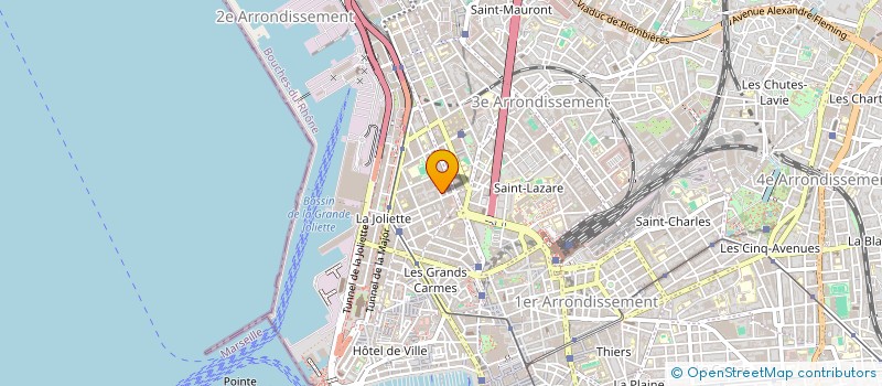 localisation de l'entreprise NB2  MARSEILLE