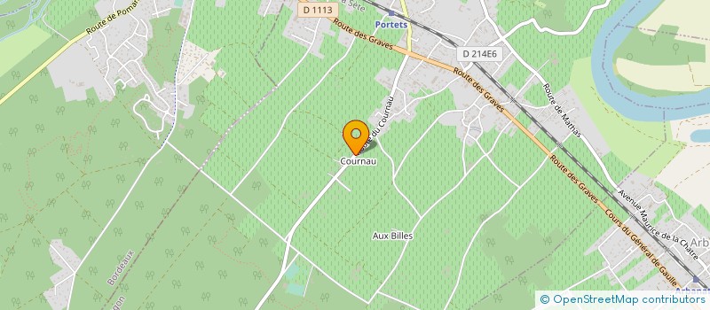 localisation de l'entreprise NB2L CONCEPT  PORTETS