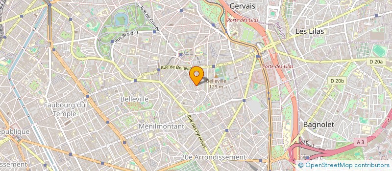 localisation de l'entreprise NBA  PARIS