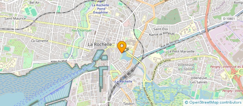 localisation de l'entreprise NBA ATLANTIQUE  LA ROCHELLE