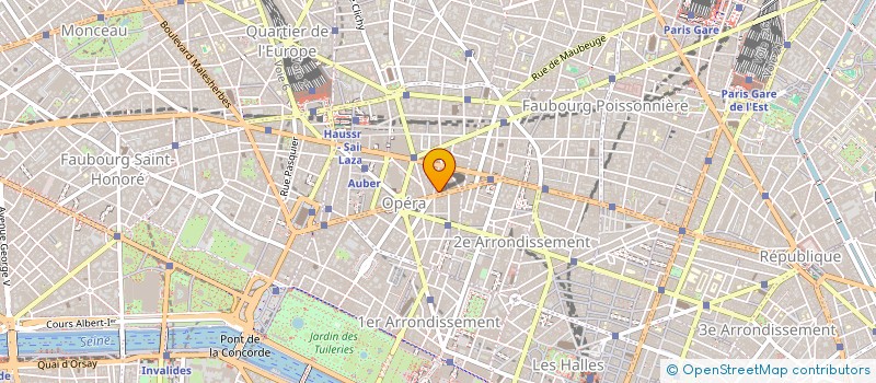 localisation de l'entreprise NBA CONSEIL  PARIS