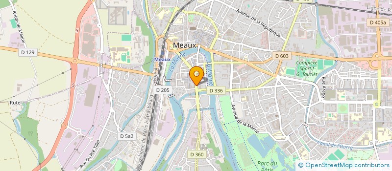 localisation de l'entreprise NBA CONSULTING  TRILPORT