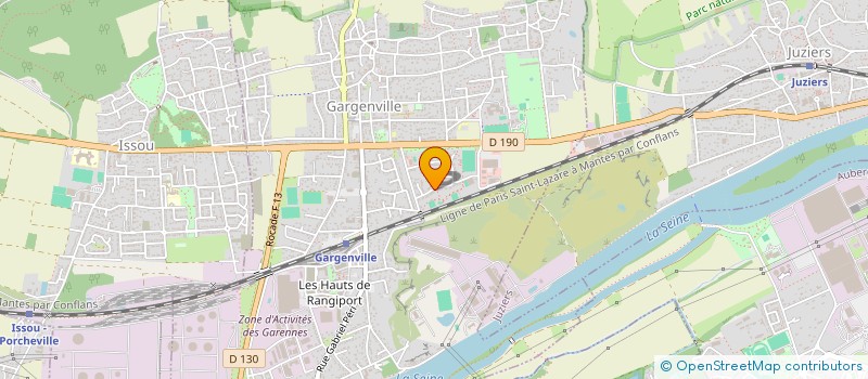 localisation de l'entreprise NBA SERVICES  GARGENVILLE