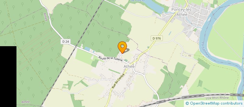 localisation de l'entreprise NBAC  ATHEE